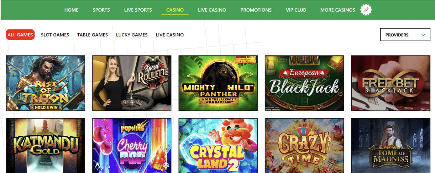 Nejlepší online casino - Betsamigo