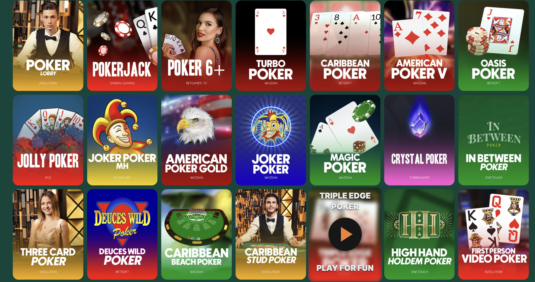 poker online