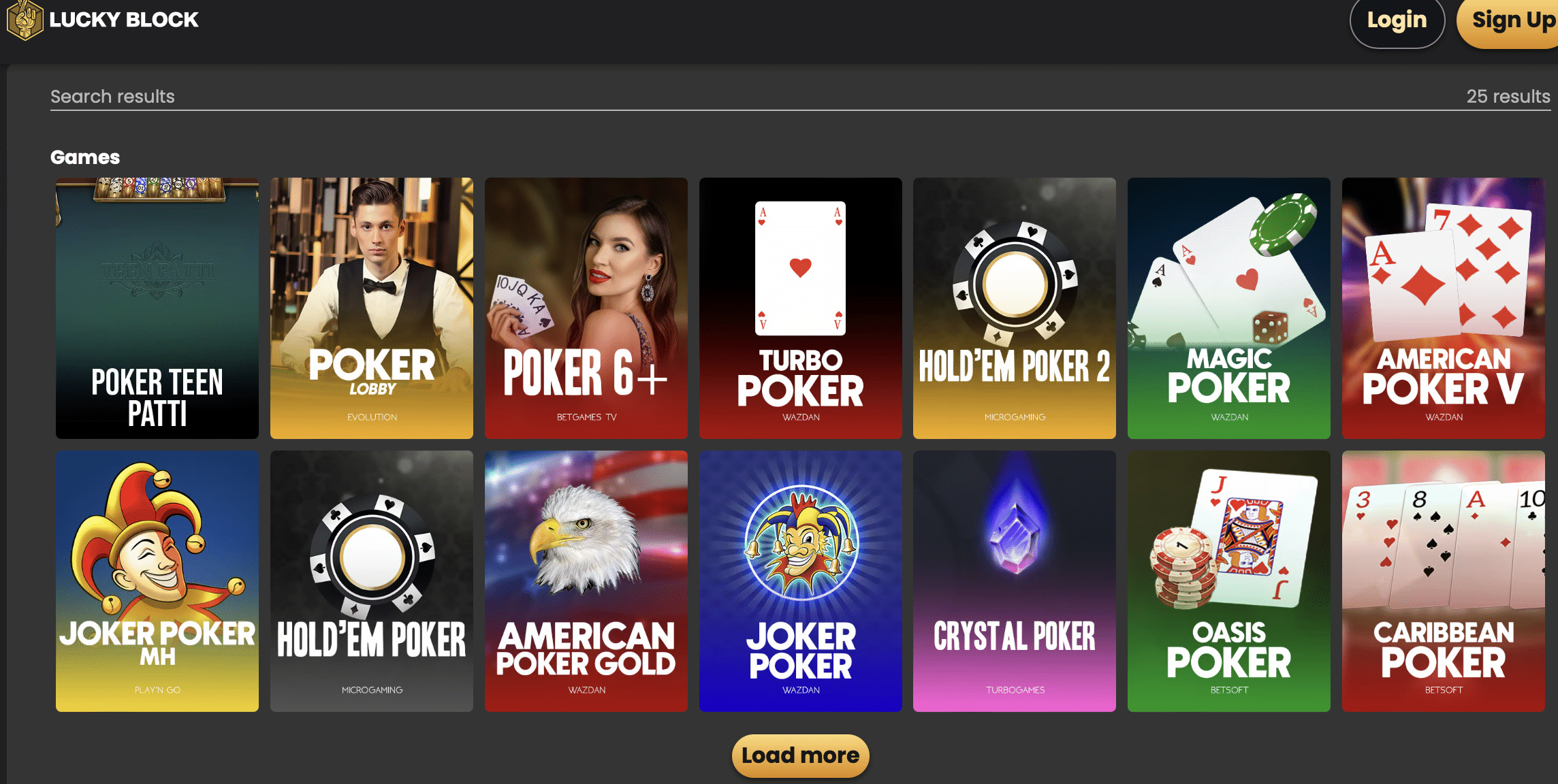 poker online