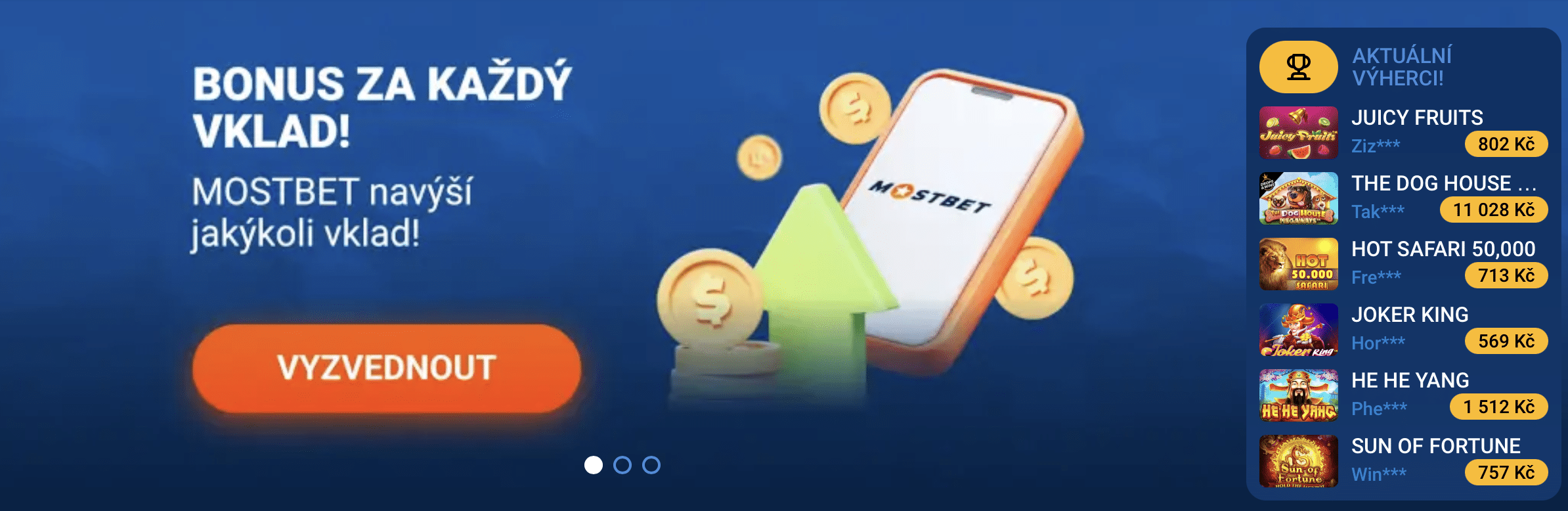 Mostbet bonus