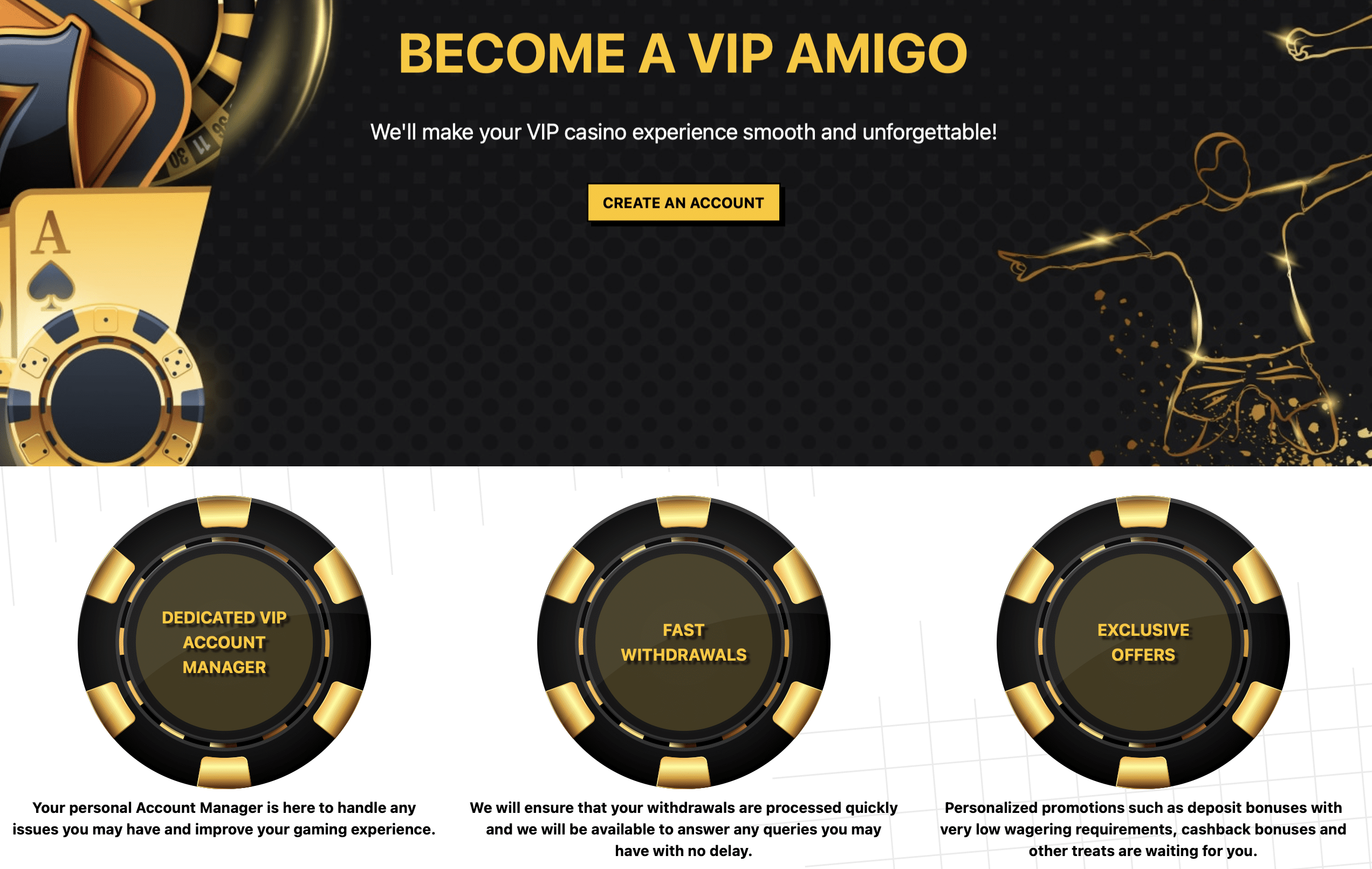 nové casino Bets Amigo