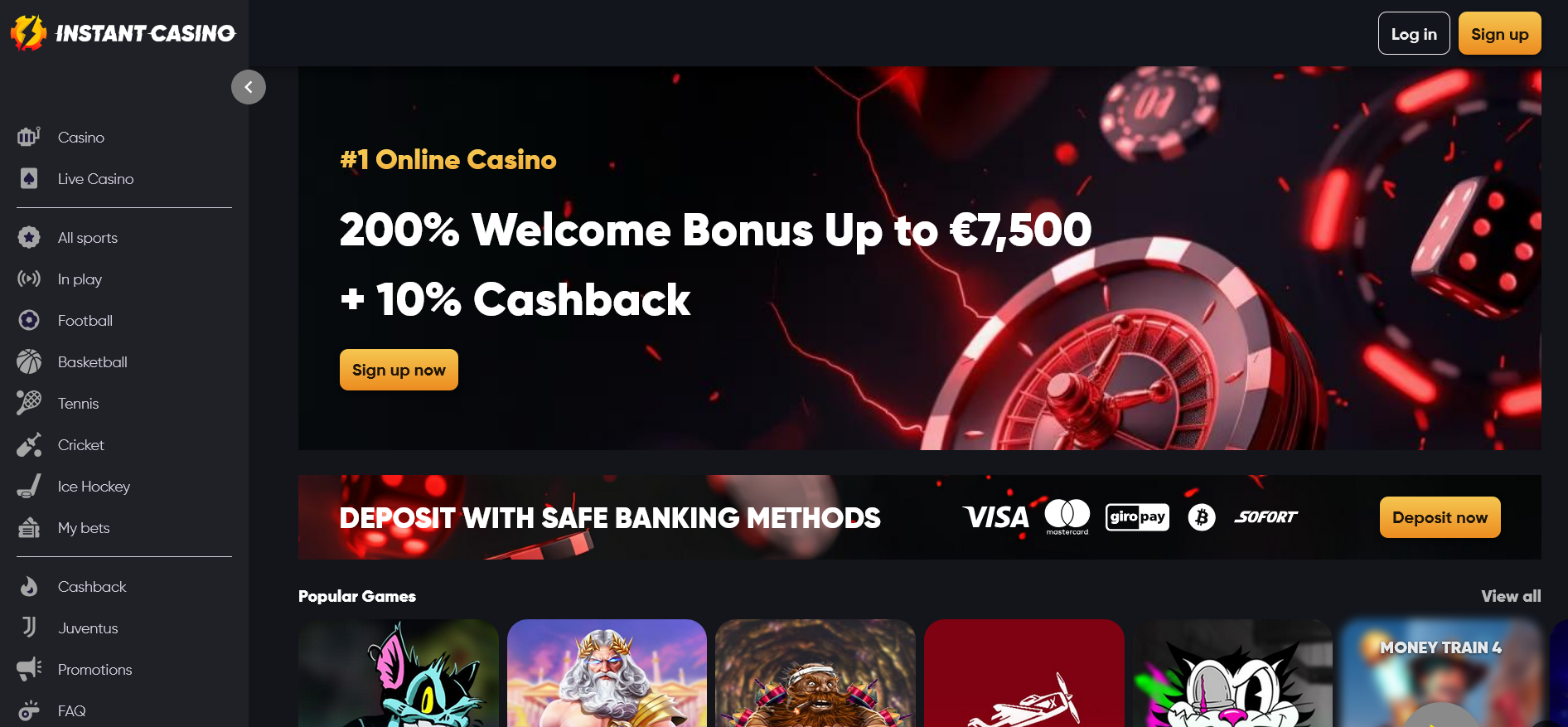 instant casino - online automaty